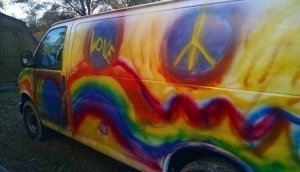 It’s Repaint The Hippie Van Day