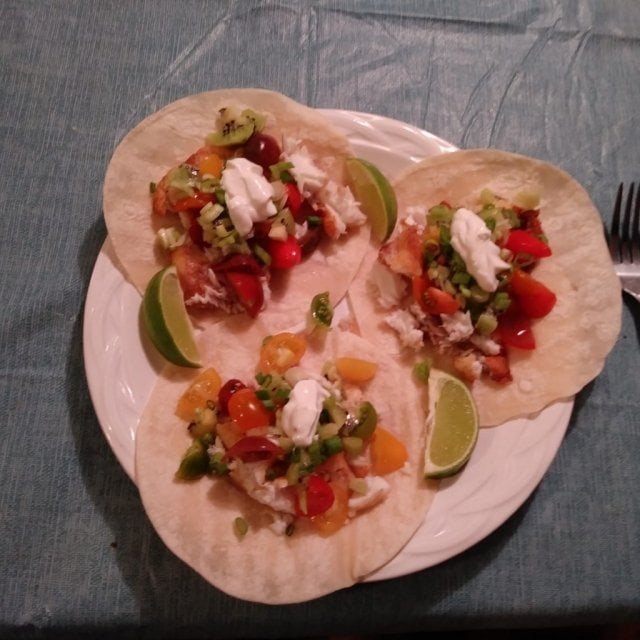 Tilapia Tacos Meal